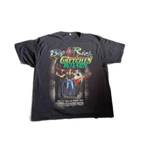 Big & Rich Gretchen Wilson Xtreme Muzik Tour 2005 Vintage T-Shirt Size XL